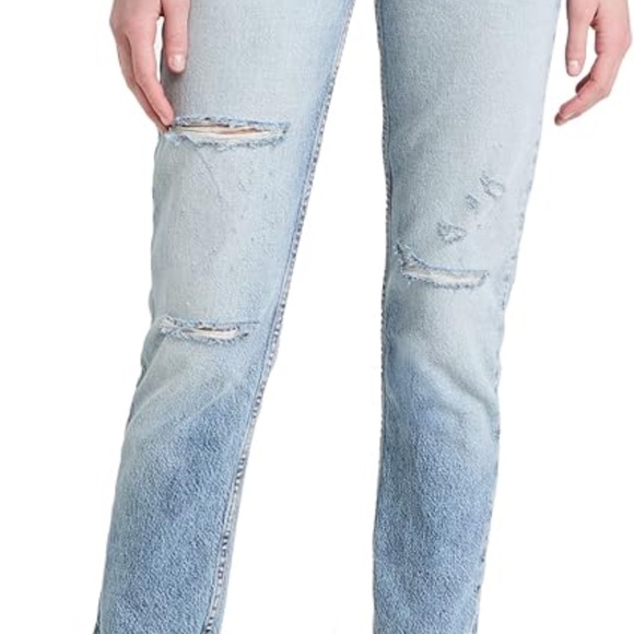 Rag & Bone Nina High Rise Ankle Slim Straight Cigarette Jeans in Danapoint - 27 - Picture 2 of 7